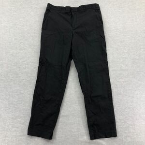 Everlane Pants Mens 36X28 (actual) Stretch Flat Front Chino Black Straight Fit